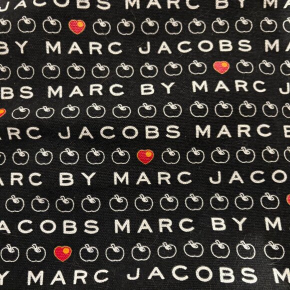 Vintage Marc Jacobs Full Print Apple Heart Cloth Tote Bag - Picture 5 of 6